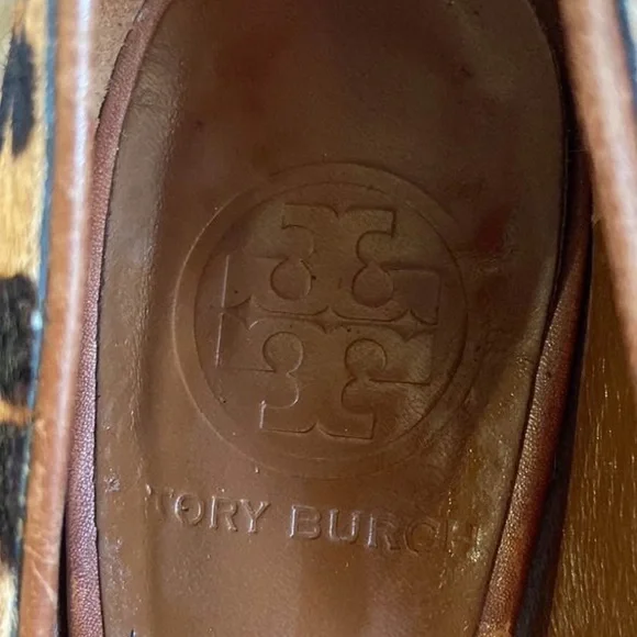 Tory Burch Leopard Print High Heels Sz 6 - Picture 2 of 9